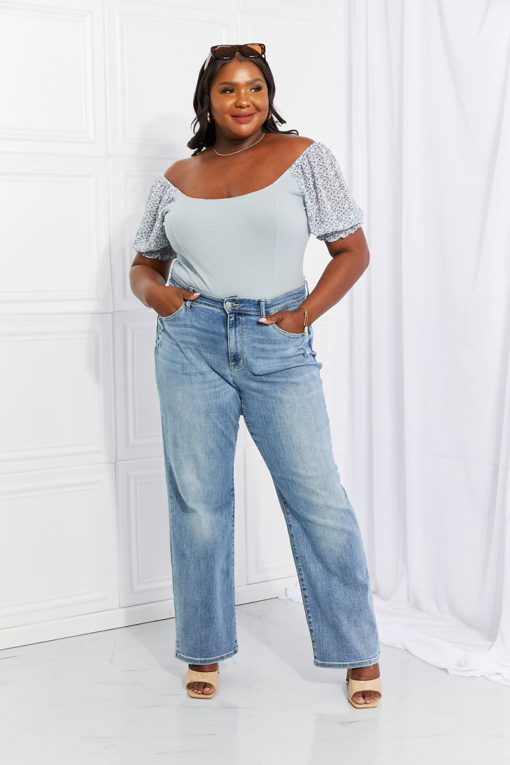 Bloom and Flatter Floral Bodysuit