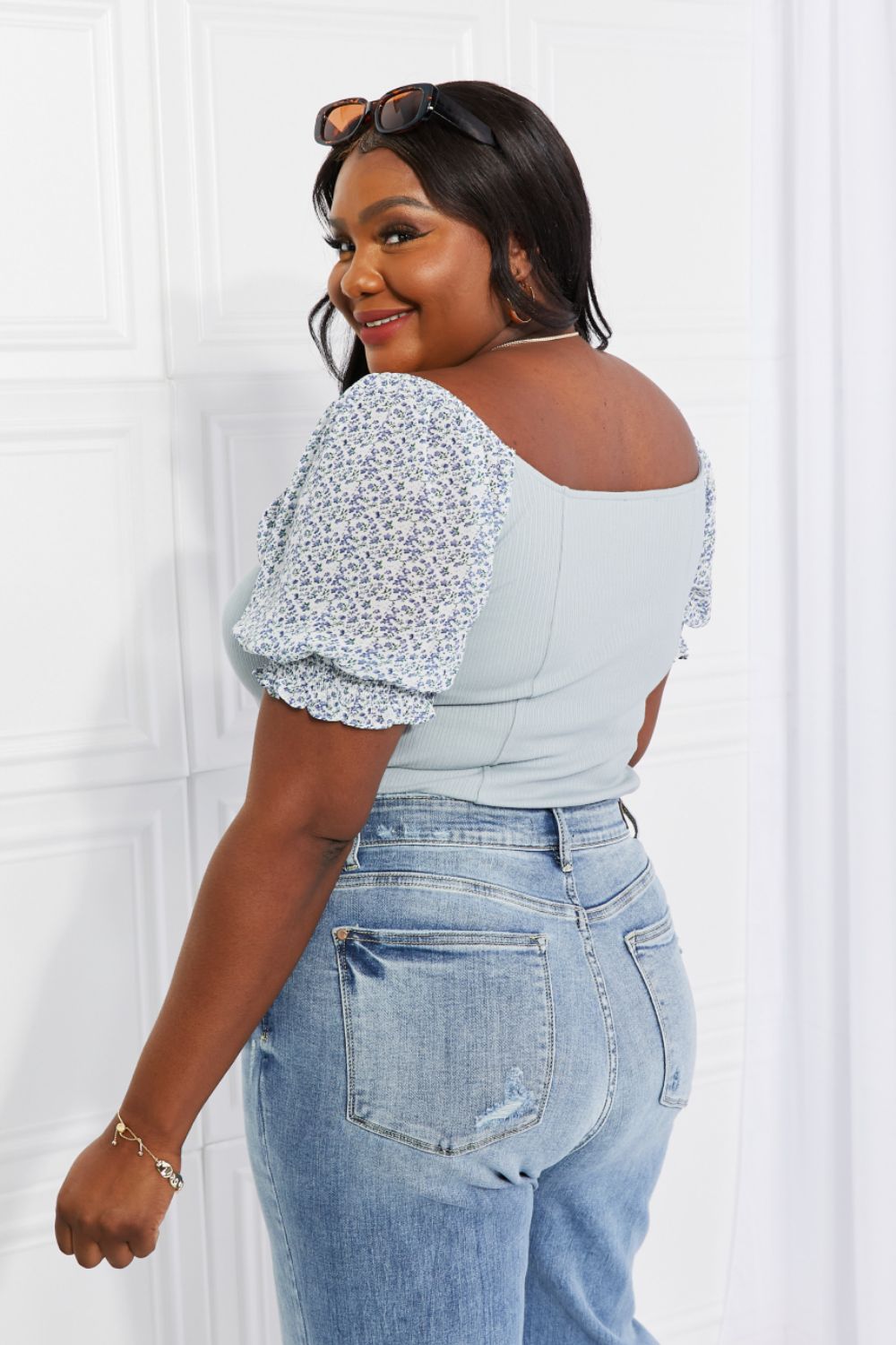 Bloom and Flatter Floral Bodysuit