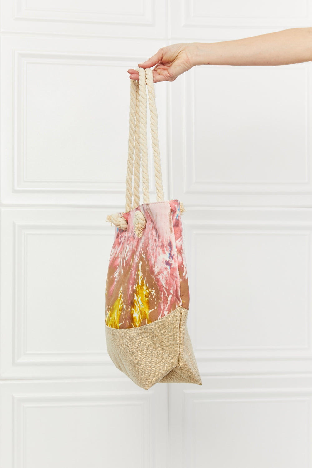 Tie Dye Multi Color Tote Bag