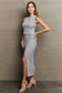 Chic Contours: Form-Fitting Two-Piece Set