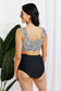 Beach Babe: Crop Swim Top and Ruched Bottoms Set for Women