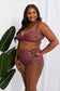 Wild and Chic: Ochre Leopard Twist High-Rise Bikini