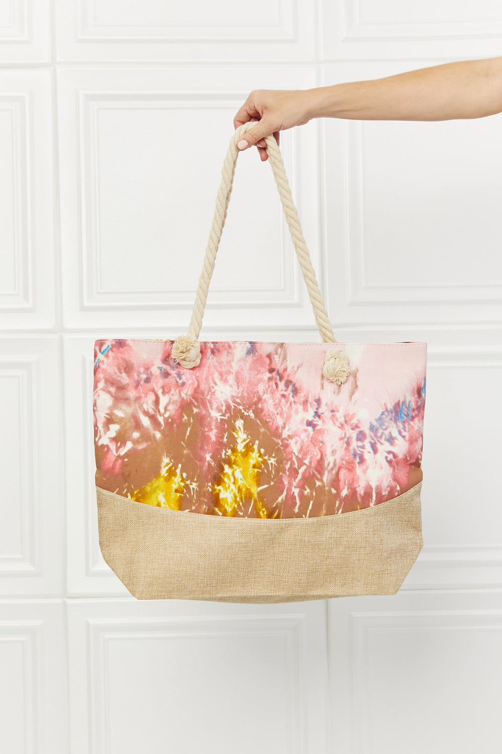 Tie Dye Multi Color Tote Bag