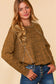 Butterscotch Long Sleeve Ribbed Top