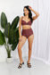 Wild and Chic: Ochre Leopard Twist High-Rise Bikini