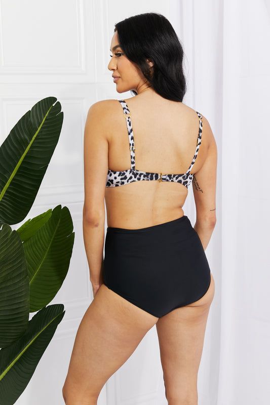 Leopard Twist High-Rise Bikini