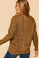 Butterscotch Long Sleeve Ribbed Top