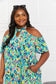 Vacation Style Tropical Printed Dress
