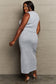 Chic Contours: Form-Fitting Two-Piece Set