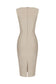 Sleeveless Bandage Dress with Slit