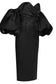 Ruched Bust Puff Sleeve Dress - WESTHUNDRED