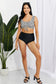 Beach Babe: Crop Swim Top and Ruched Bottoms Set for Women