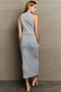 Chic Contours: Form-Fitting Two-Piece Set