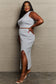 Chic Contours: Form-Fitting Two-Piece Set