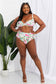 Fun Floral Twist High-Rise Bikini