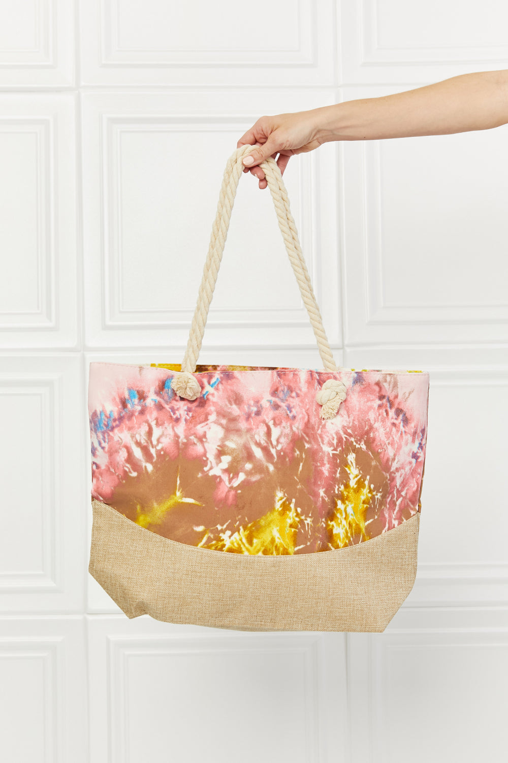 Tie Dye Multi Color Tote Bag