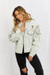 Relaxed Fit Beaded Denim Jacket