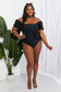 Chic and Stylish: Puff Sleeve One-Piece with Tie Belt