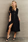 Elegant Linen Midi Dress for Effortless Style