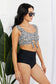 Beach Babe: Crop Swim Top and Ruched Bottoms Set for Women