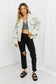 Relaxed Fit Beaded Denim Jacket
