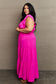 Stylish and Comfortable Plus-Size Maxi Dress with Adjustable Belt