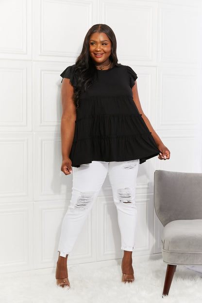 Versatile Black Top: Perfect for Any Occasion