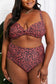Wild and Chic: Ochre Leopard Twist High-Rise Bikini